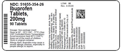 51655-354-26 Master Bottle Label Approval - Rev A 05-20.jpg Label - 51655 354 26 Master Bottle Label Approval Rev A 05 20